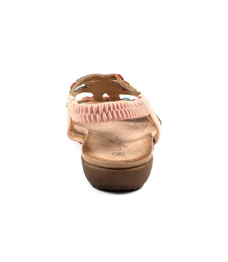 Sandales mariella femme rose Lunar