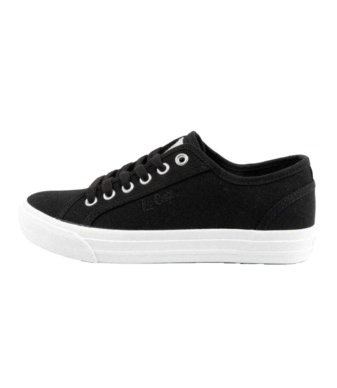 Baskets Femme Noir Lee Cooper-3