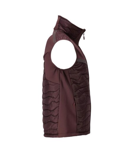 Mens Customised Cli Thermal Gilet Bordeaux Mascot