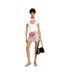 T-shirt Motif/style Cœur Femme Blanc Diesel-1