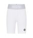 Womens/ladies Series-1 Compression Shorts White Skins-1