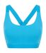 Tombo Soutien-gorge de base à impact moyen pour femmes/femmes (Turquoise) - UTPC4412