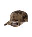 Casquette Motif/style Camouflage Veil Marron Flexfit-4