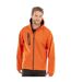 Veste softshell homme orange / bleu marine Result Genuine Recycled-3