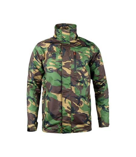 Veste Imperméable Motif/style Camouflage Sirius Tech-lite Homme Vert Marron Speero