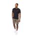 T-shirt Shellworth Homme Noir Crosshatch-1