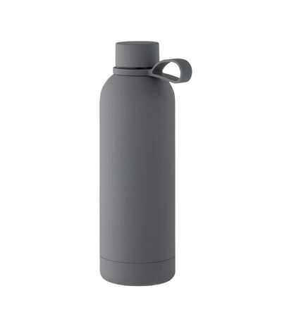 Emerald double wall 500ml water bottle one size stone grey MidOcean