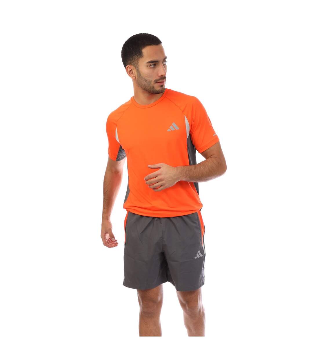 Short Tech Homme Gris Adidas-3