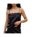 Débardeur noir femme vero moda lace singlet-1