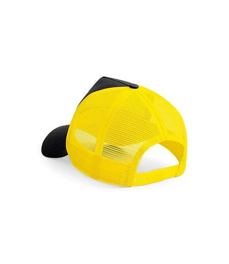 Casquette homme noir/jaune Beechfield