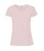 Womens/ladies Ringspun Premium T-shirt Powder Rose Fruit Of The Loom-1