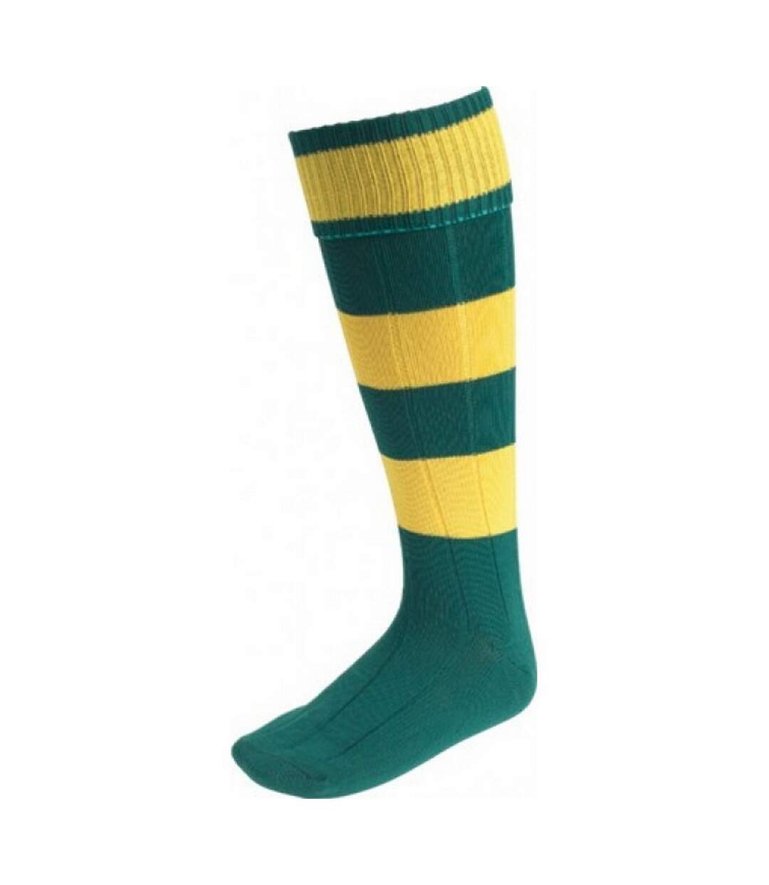 Chaussettes euro homme vert bouteille / ambre Carta Sport