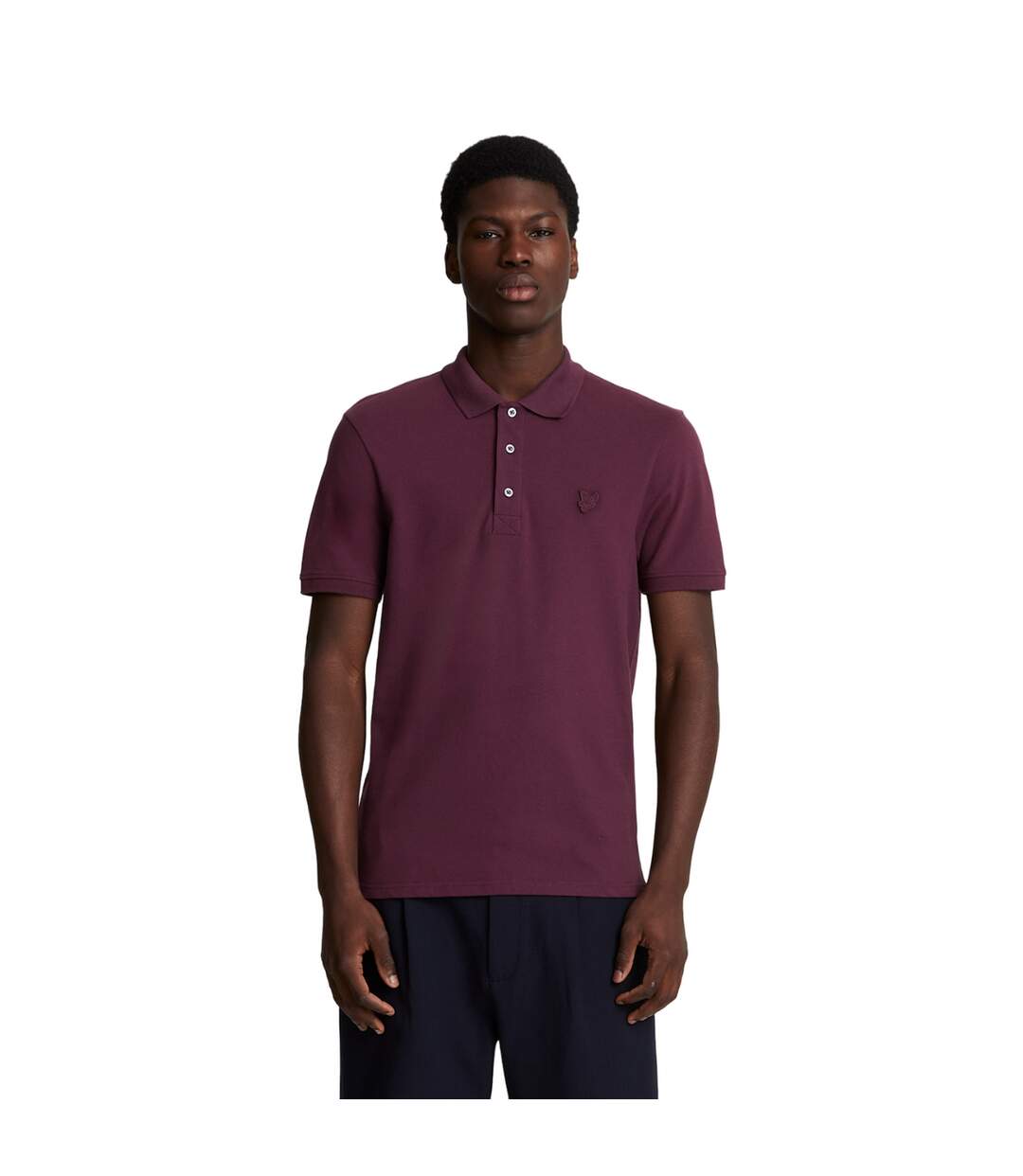 Polo homme bordeaux Lyle & Scott Lyle & Scott