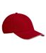 Casquette De Baseball Earthaware Classic Rouge Classique Blanc Beechfield-1