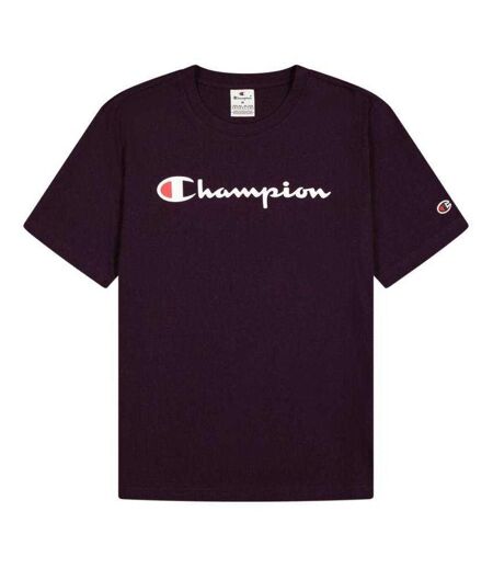 T-shirt Motif/style Logo Homme Violet Clair Champion