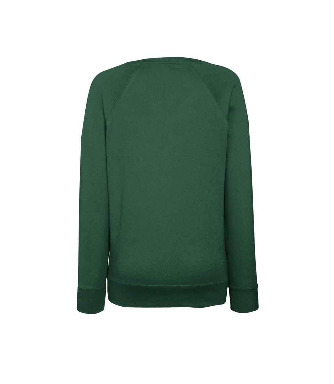 Sweatshirt à manches raglan femme vert bouteille Fruit of the Loom-2