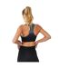 Brassière De Sport Motif/style Ombré Femme Noir Gris USA Pro-3