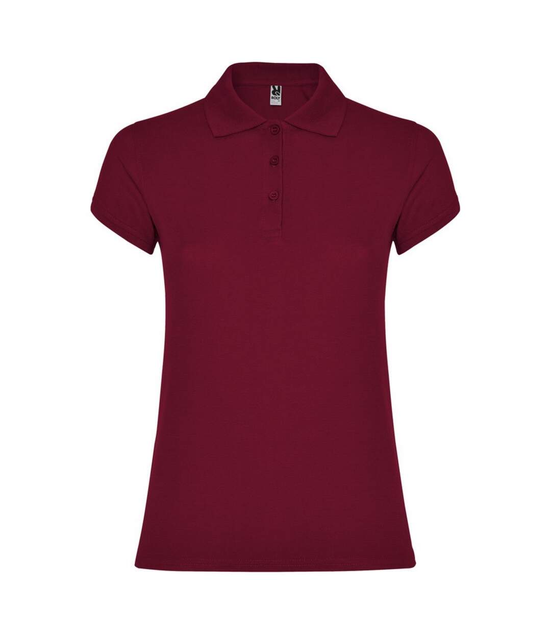 Polo star femme pourpre foncé Roly