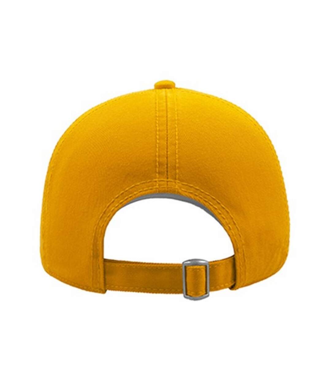 Casquette 6 panneaux action mixte jaune Atlantis-2