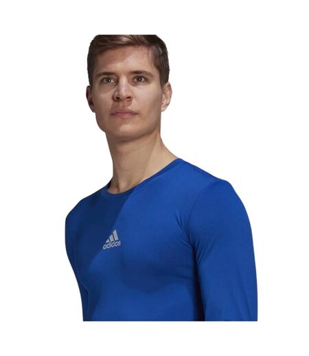 T-shirt Manches Longues Homme Bleu Adidas