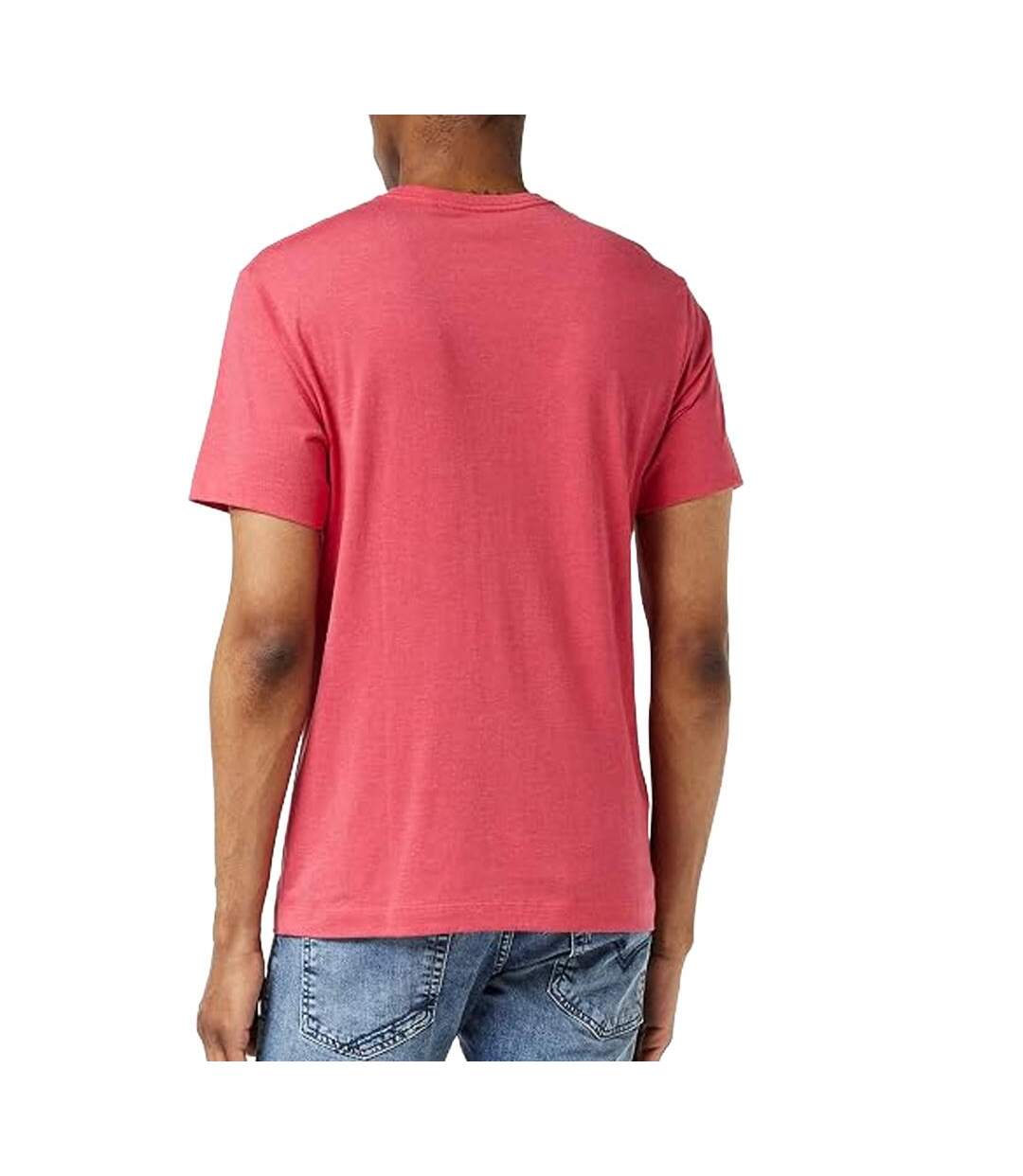 T-Shirt rouge homme budweiser label-2