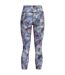Legging Motif/style Imprimé Meridian Femme Rose Bleu Under Armour-3