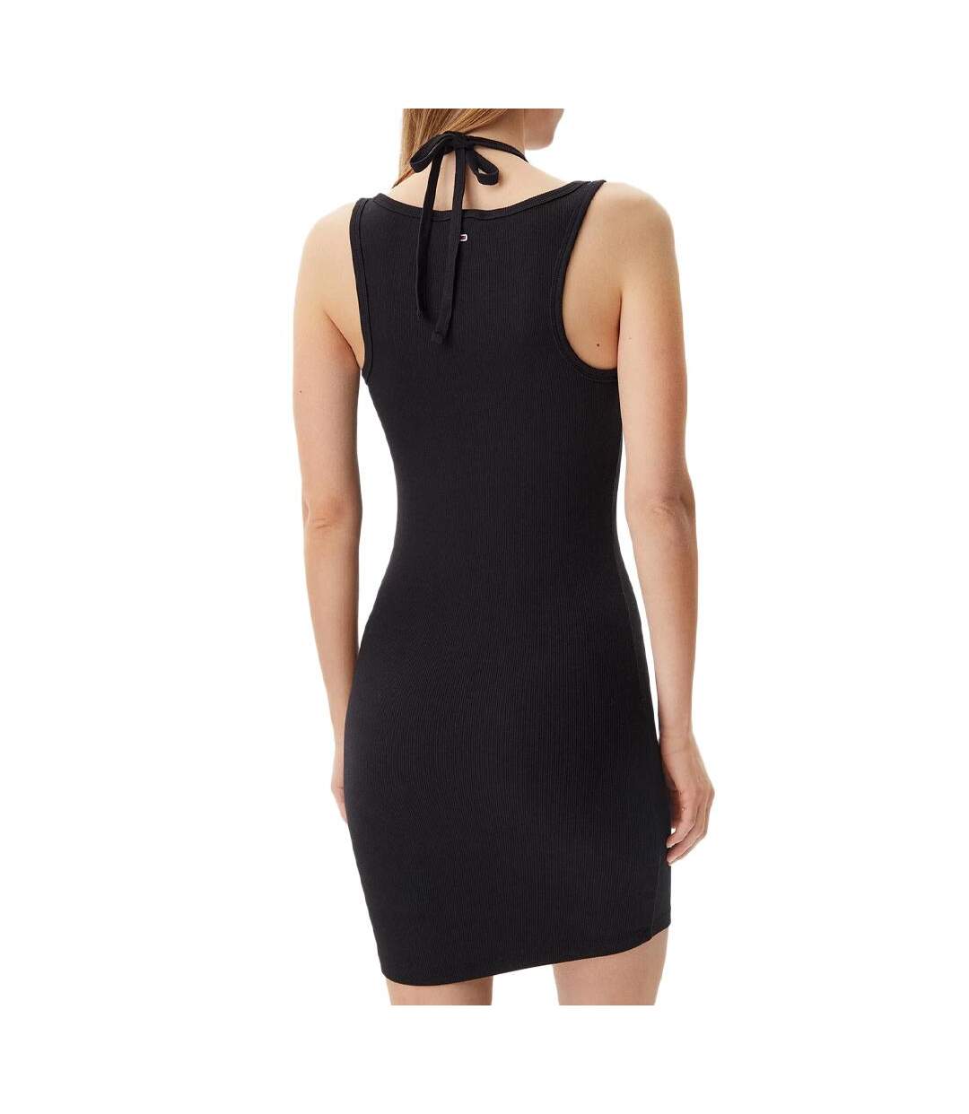 Robe noire femme tommy hilfiger detail-2