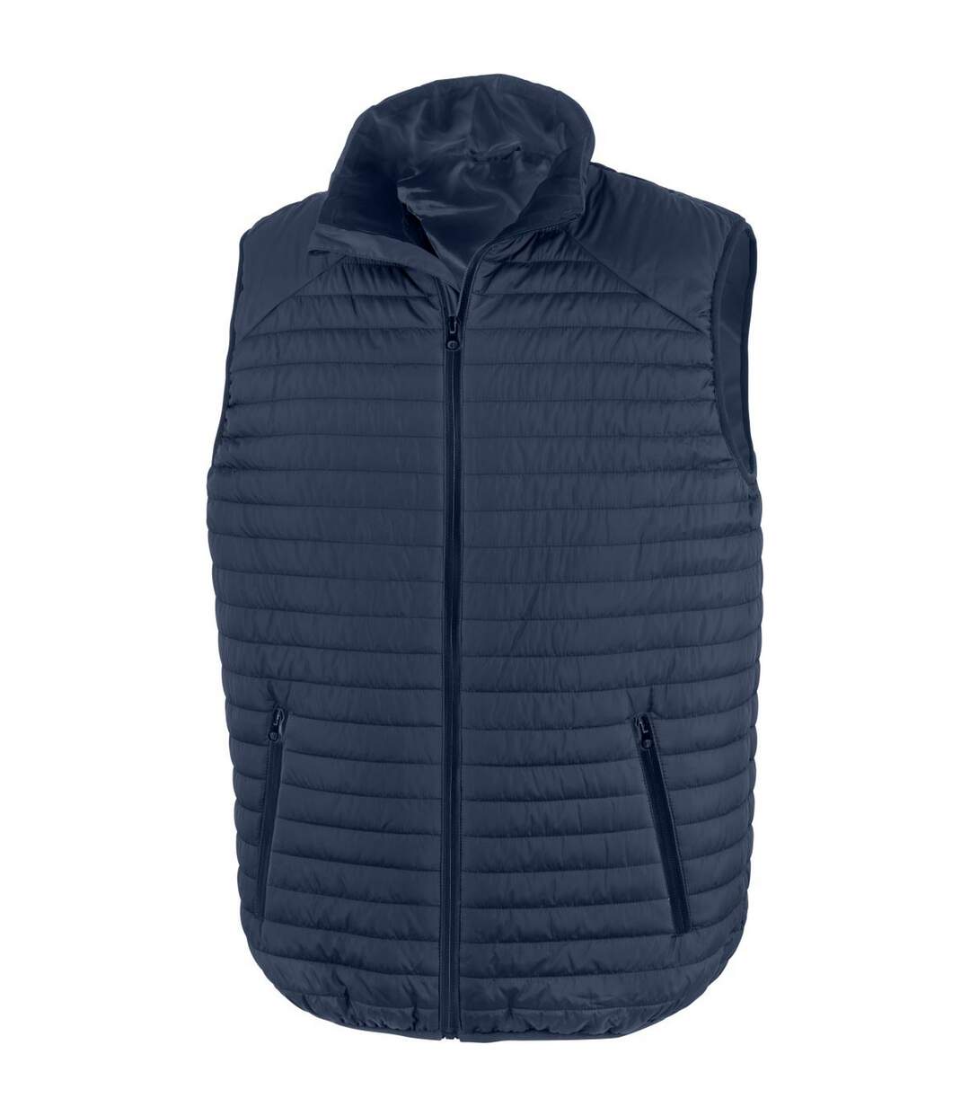 Veste Sans Manches Homme Bleu Marine Result Genuine Recycled-1
