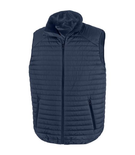Veste Sans Manches Homme Bleu Marine Result Genuine Recycled