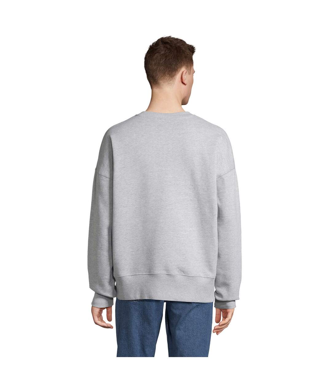 Pull Authentic Adulte Gris Chiné SOLS-2