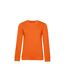 B&C Womens/Ladies Organic Sweatshirt (Orange) - UTBC4721