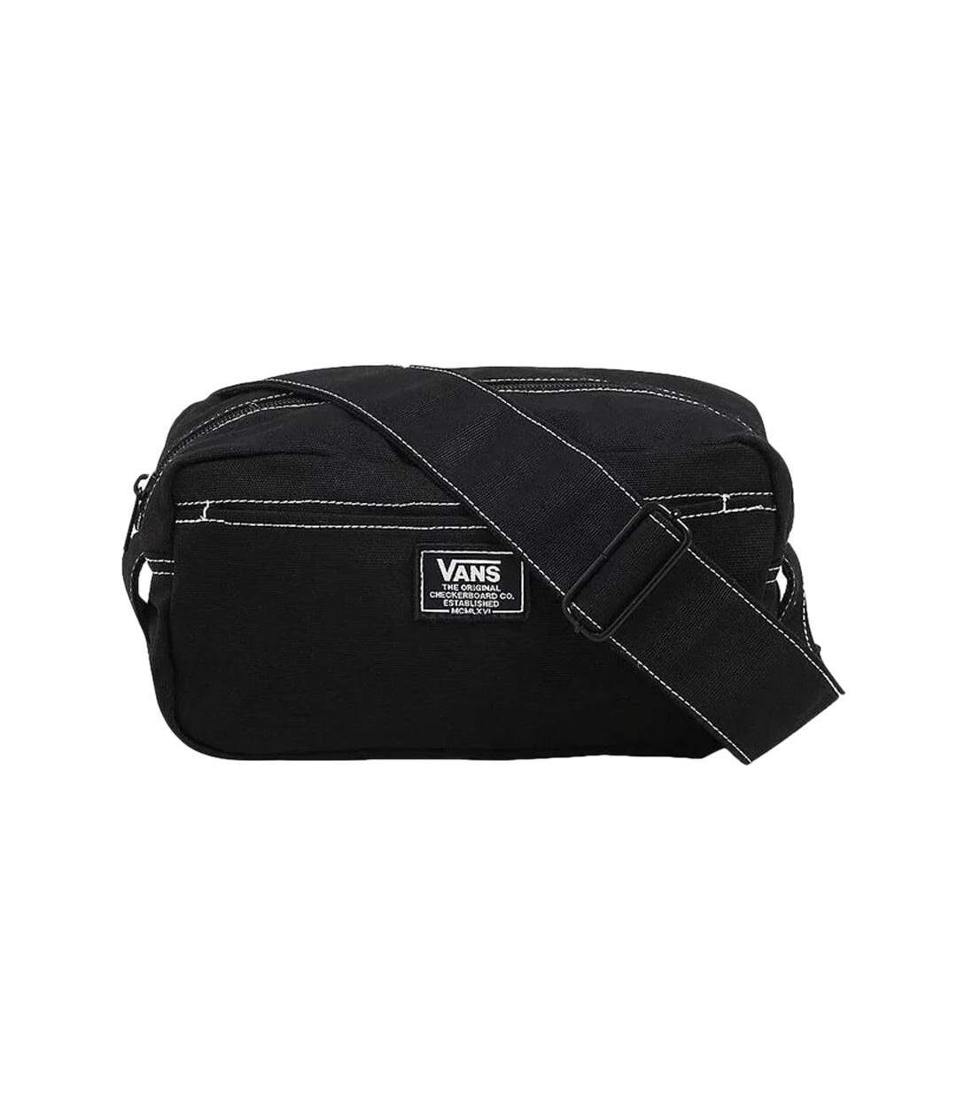 Sac bandoulière noir homme vans got it together purse-1