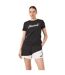 T-shirt Ess+script Femme Noir Puma-1