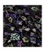 Womens/ladies Floral Satin Midi Skirt Multicoloured Nightmare Before Christmas-3