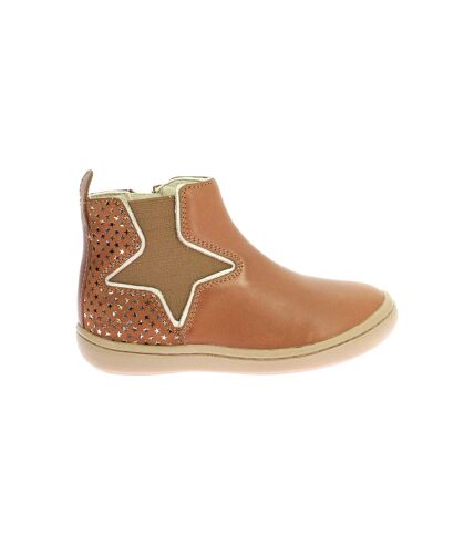 Basket Montante Cuir Enfant Kickers Kick Popstar