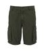 Short à poches shorebay homme kaki foncé Regatta-1