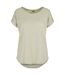 T-shirt Femme Vert De Gris Clair Build Your Brand-1