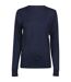 Sweat Femme Bleu Marine Tee Jays-1