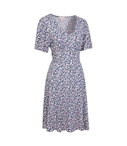 Mountain Warehouse Womens/Ladies Como Floral Dress (Gray) - UTMW2921