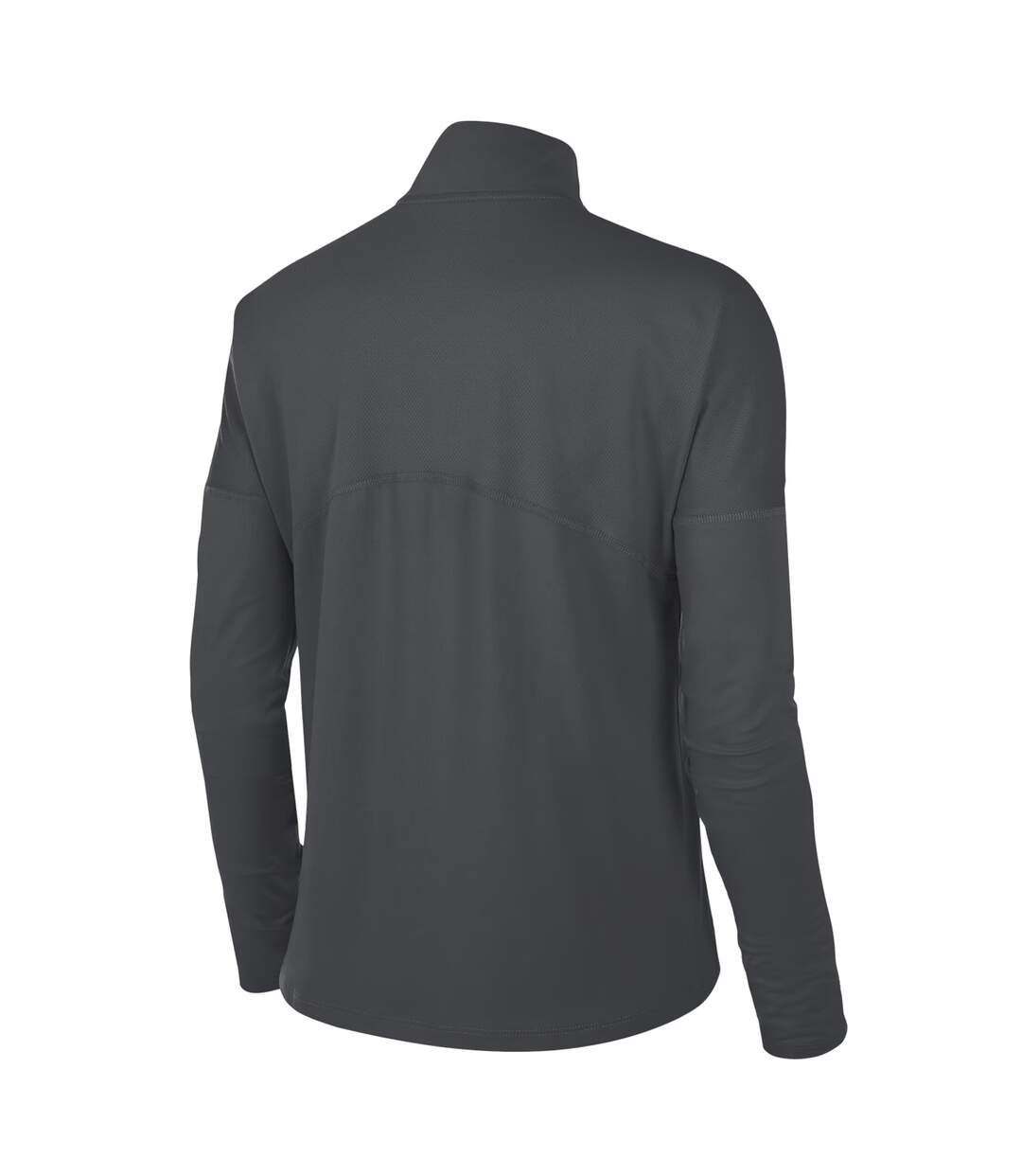 Womens/ladies Funnel Neck Regular Long-sleeved Top Anthracite Nike-2