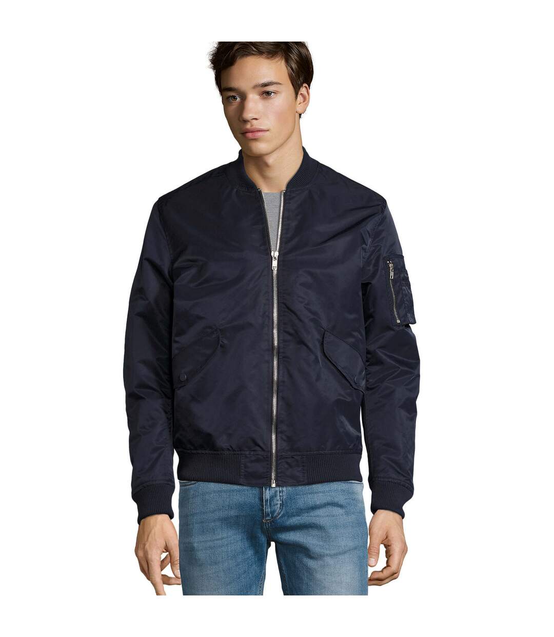 Veste Rebel Adulte Bleu Marine Français SOLS-1