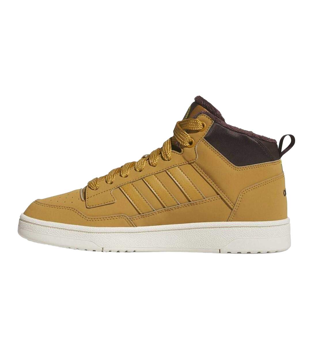 Unisex Adult Hoops 3.0 Mid Winterized Trainers Brown White Adidas-4
