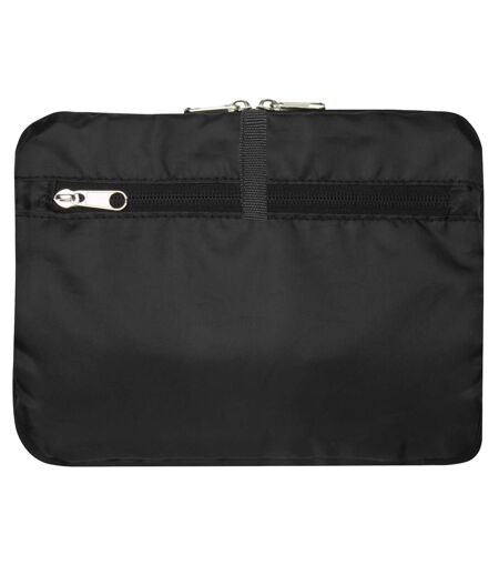 Rpet foldable 15l backpack one size solid black Floso