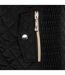 Womens/ladies Quilted Gilet Black Miso-4