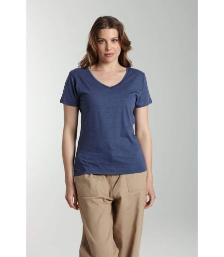 Tee shirt col v manches courtes femme Maddy Twilight  | Gerard Pasquier