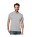 T-shirt Confortable Homme Gris Chiné Stedman-1