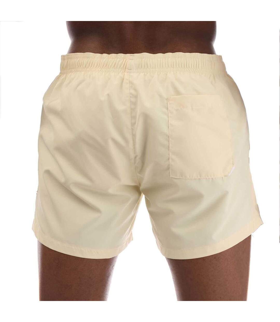 Short De Bain Style Logo Abas Homme Jaune Hugo-2