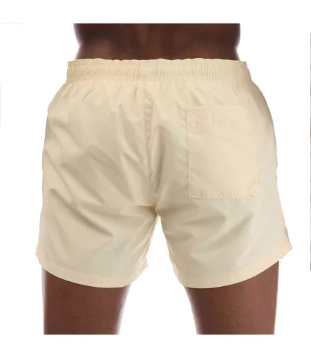 Short De Bain Style Logo Abas Homme Jaune Hugo