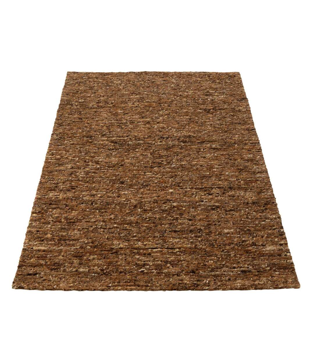 Tapis Tissé en Laine Wild 160x230cm Marron-1