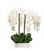 Orchidée Artificielle avec Vase Hotel 115cm Blanc-3